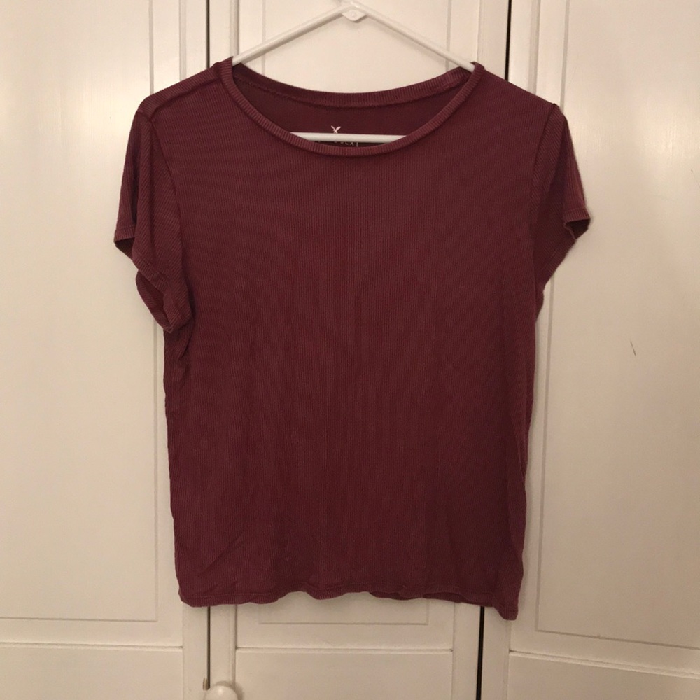 American Eagle Soft and Sexy Ribbed T-Shirt